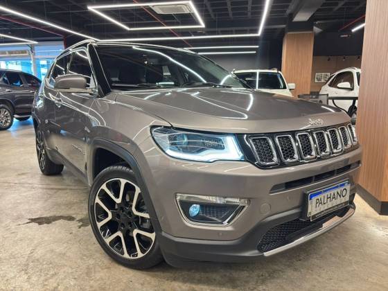 JEEP COMPASS 2.0 16V FLEX LIMITED AUTOMÁTICO JEEP COMPASS 2.0 16V FLEX LIMITED AUTOMÁTICO